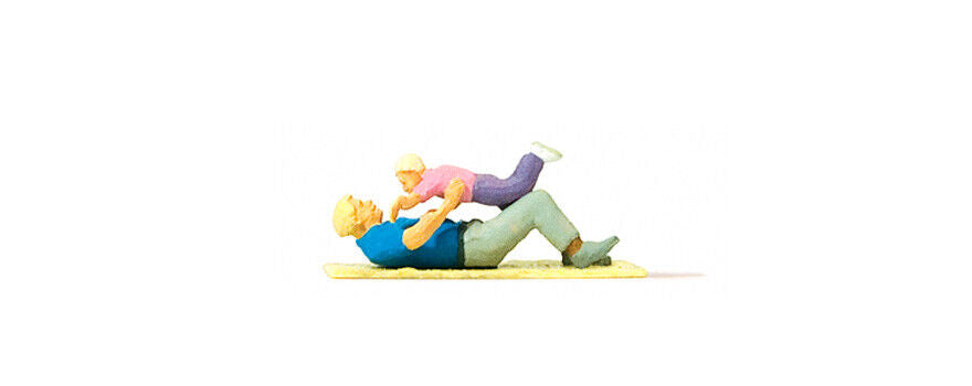Preiser 28158 Father & son 1:87