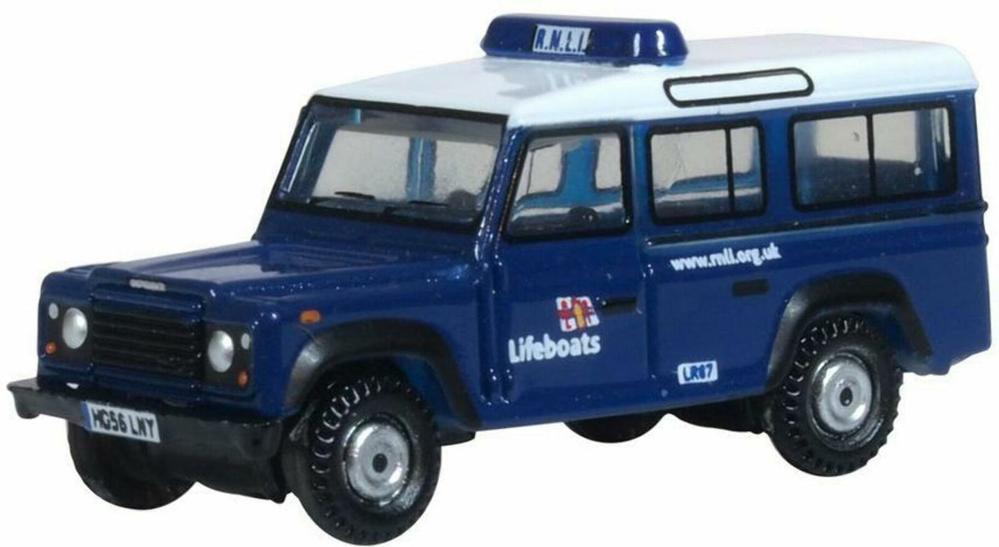 Oxford ndef014 Land Rover Defender Station n scale