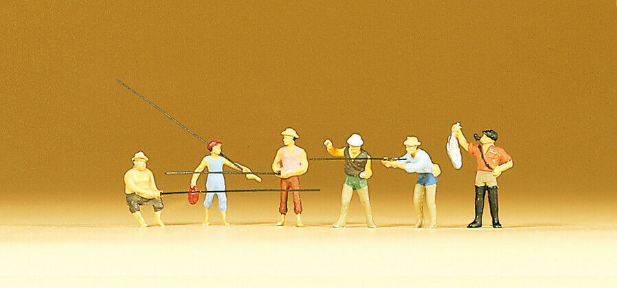 Preiser 79077 Escala N Figuras fishing 1:160 SCALE