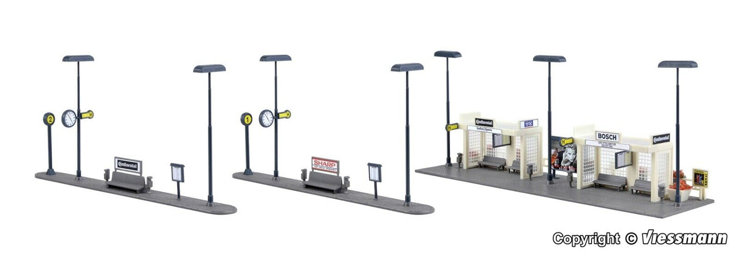 Vollmer 45148 H0 Bus station 1:87