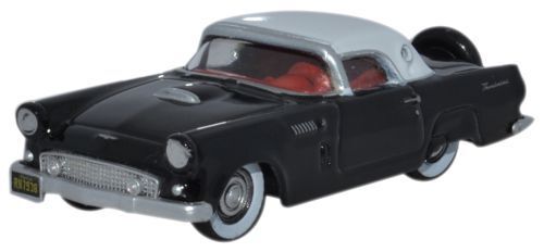 Oxford Diecast 87TH56006 1956 Ford Thunderbird Raven Black 1:87 H0