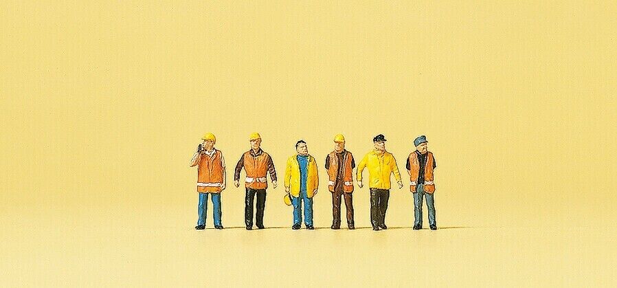 Preiser 79154 Workers in protective clothing 1:160 SCALE