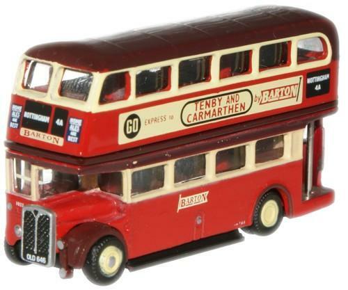 Oxford Diecast Barton Transport RTL Bus - N Scale Product Code: NRTL003
