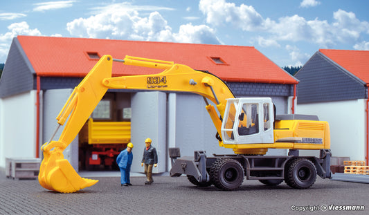 kibri 11261 H0 LIEBHERR 934 Litronic com trem de roda 1:87