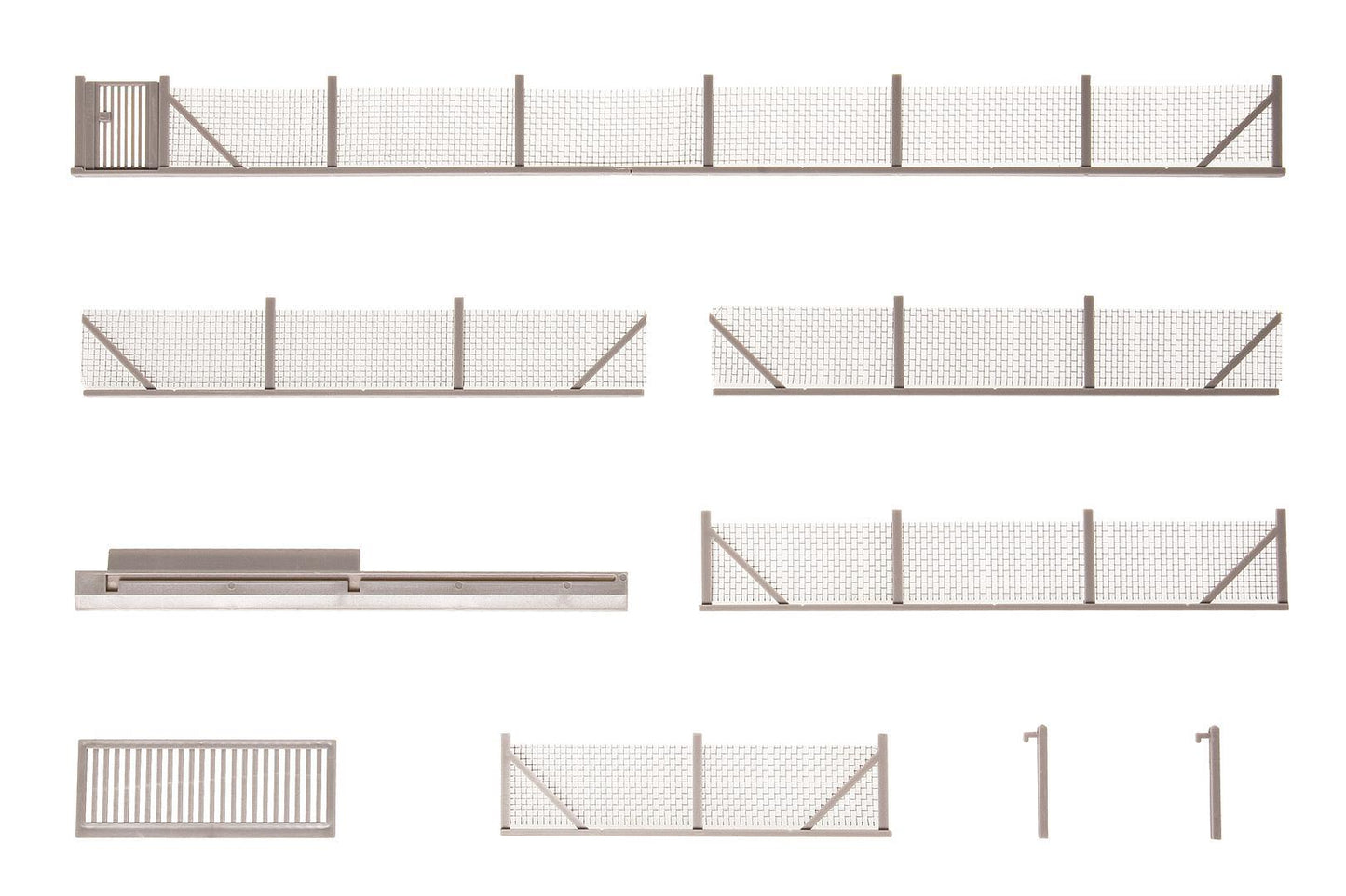 180433  Metal industrial fencing, 1010 mm HO  1:87