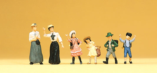 Preiser 12194 HO 1900 Mulheres e Crianças Figuras 1:87