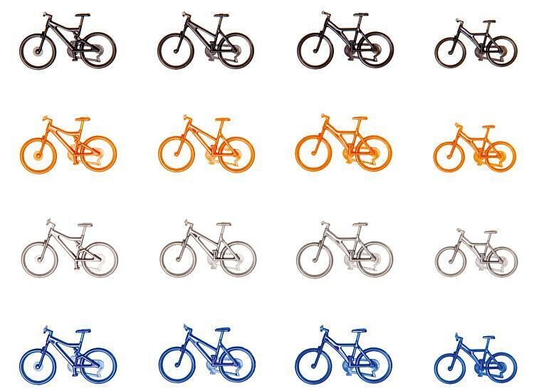 Faller  180445	 Mountain bikes 1:87